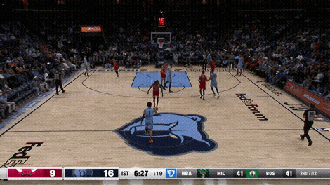 Desmond Bane side-step 3-pointer