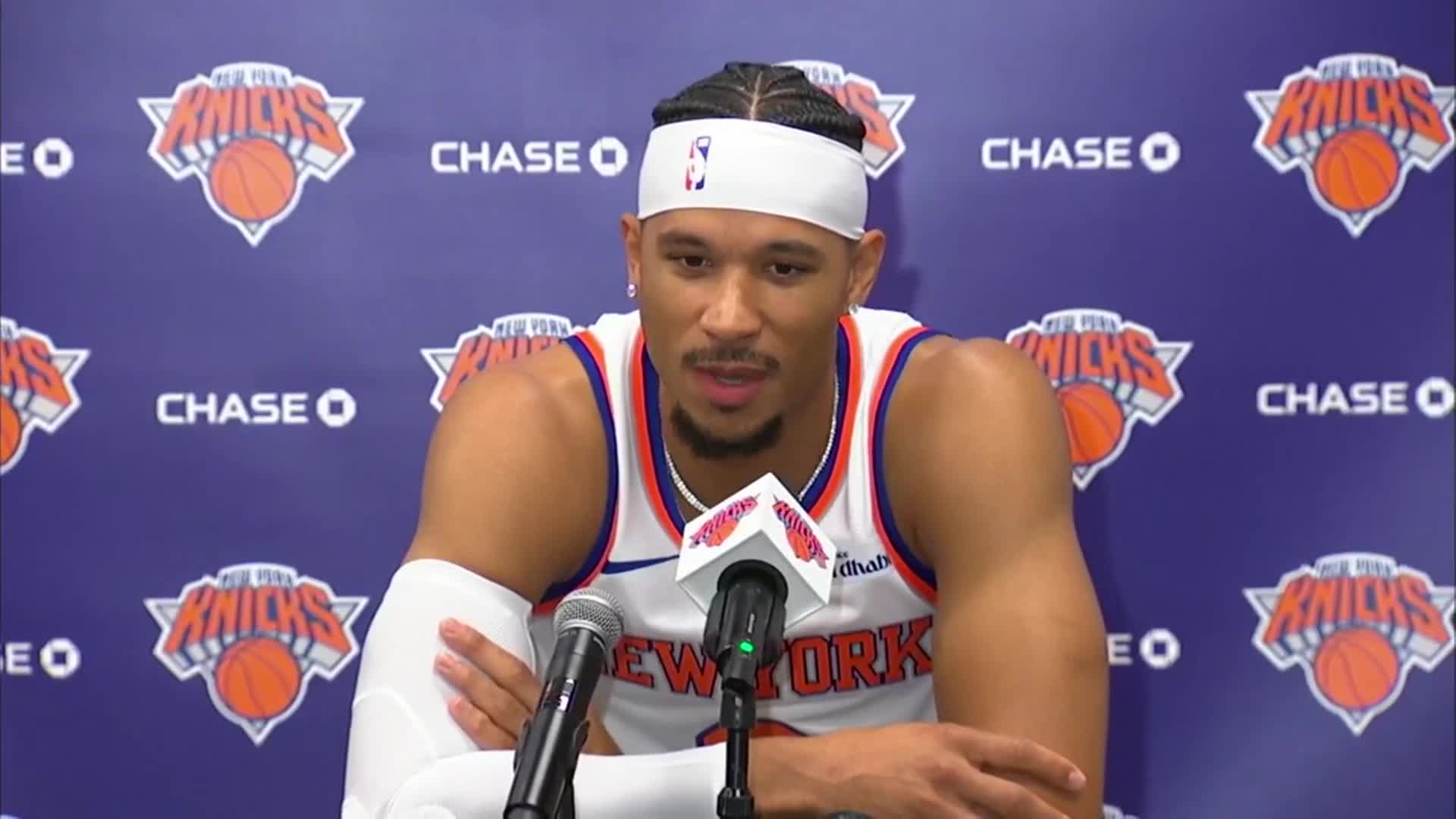 Josh Hart speaks on New York's passion for sports