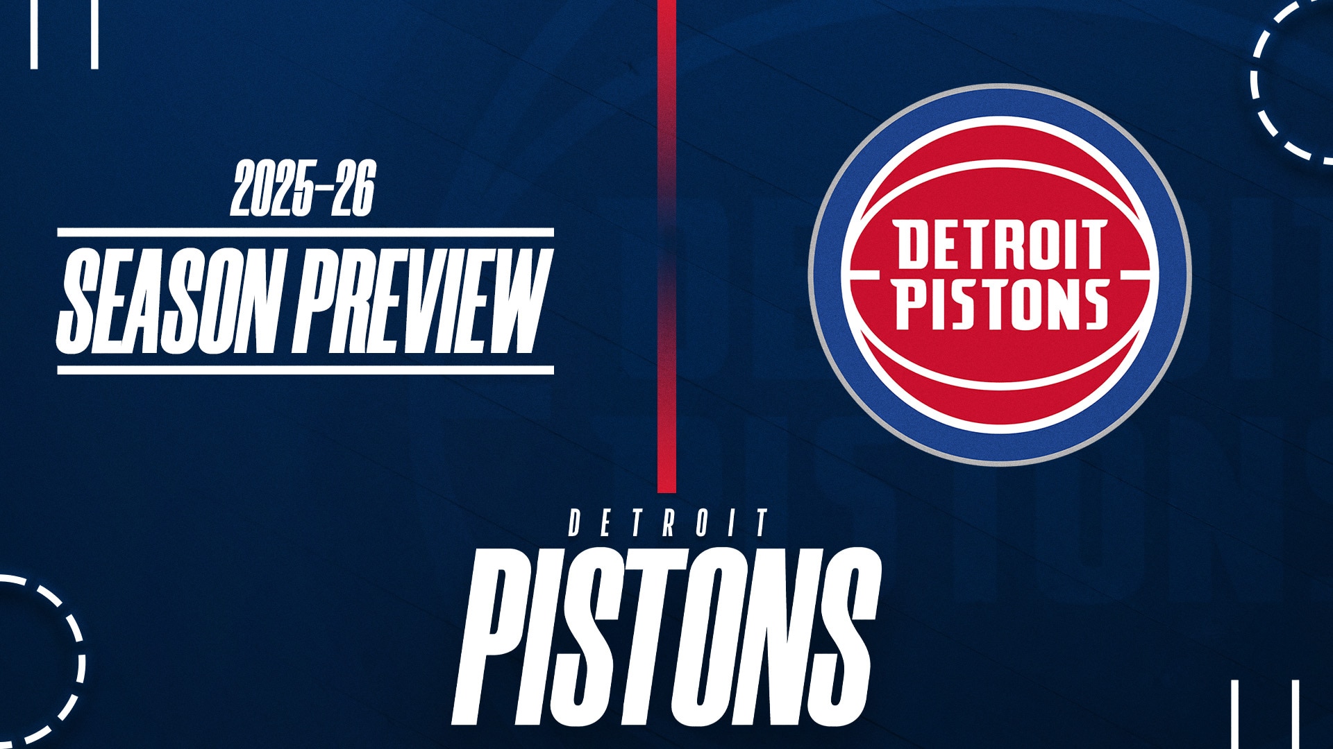 DETROIT PISTONS 2025 26 REGULAR SEASON NBA SCHEDULE visual data 7