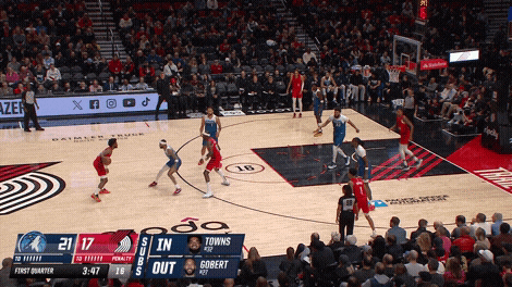 Timberwolves' zone vs. Portland