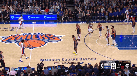 Jalen Brunson pick-and-roll defense vs. Cade Cunningham