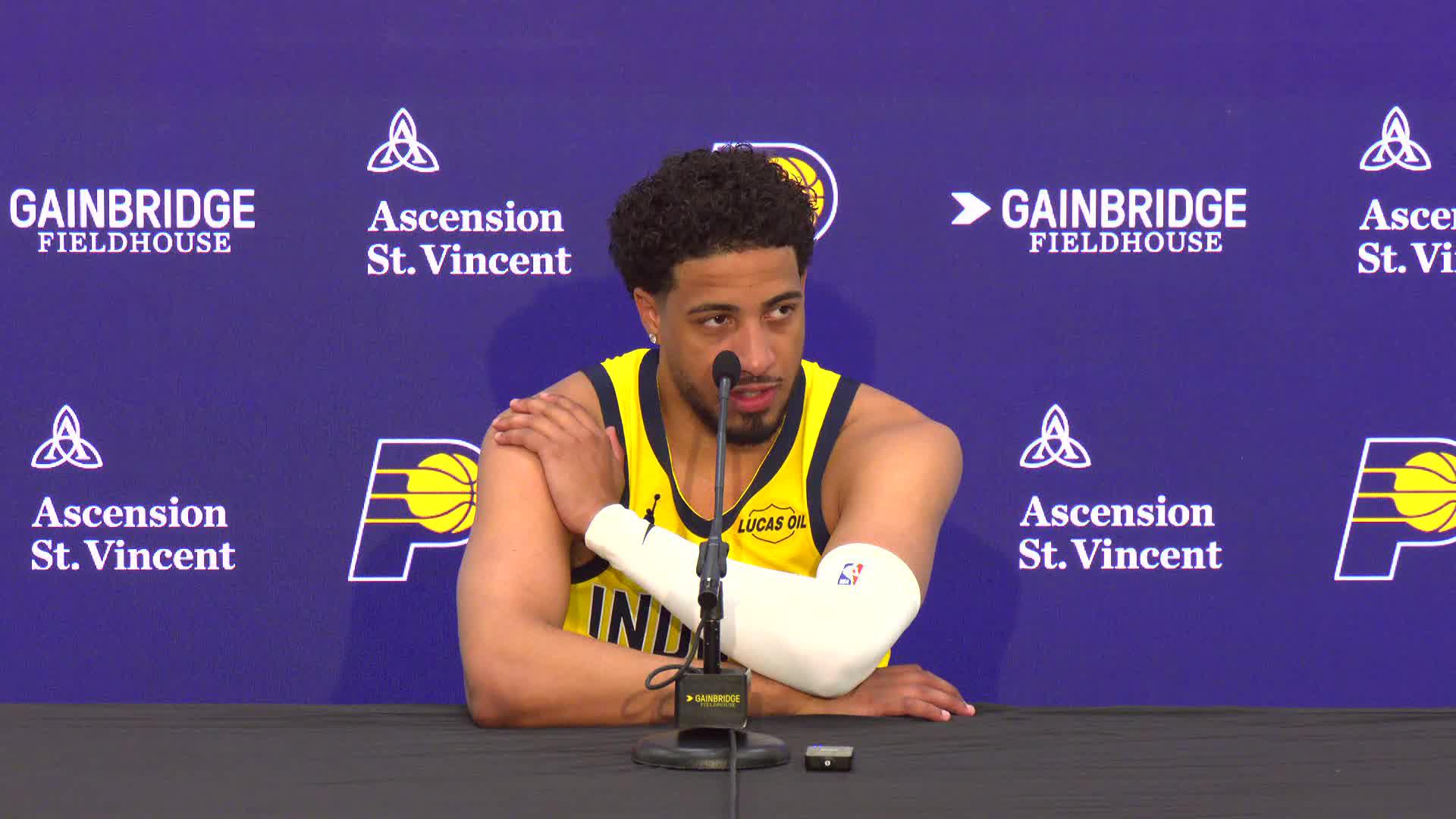 Tyrese Haliburton ready to 'digest the game without playing'