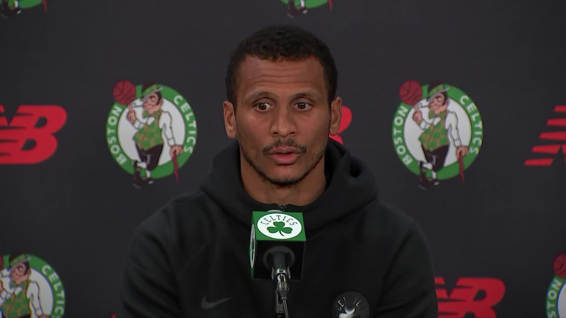 Joe Mazzulla has been as present as possible in Tatum's recovery