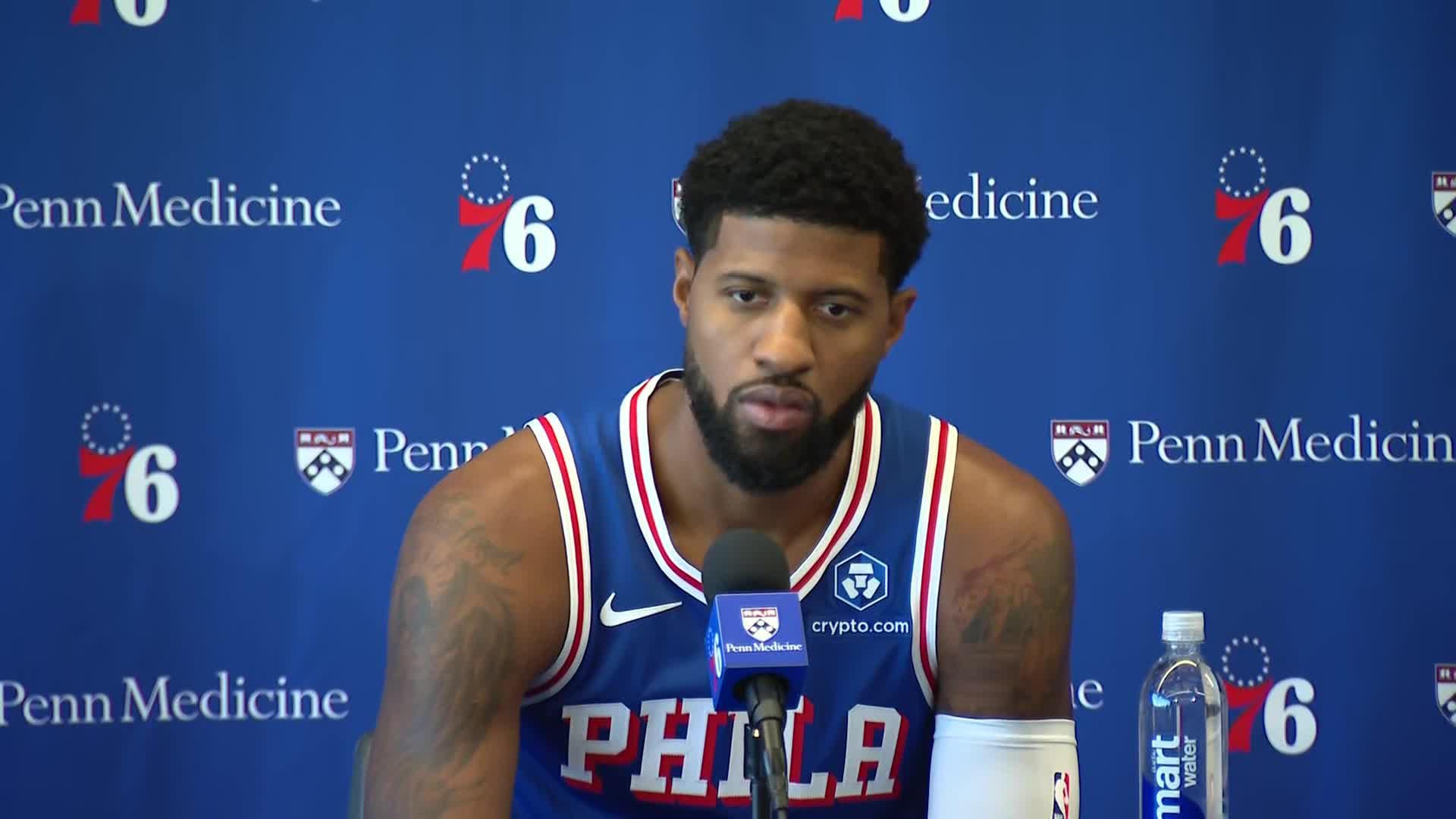 Paul George is ready to step into a leadership role