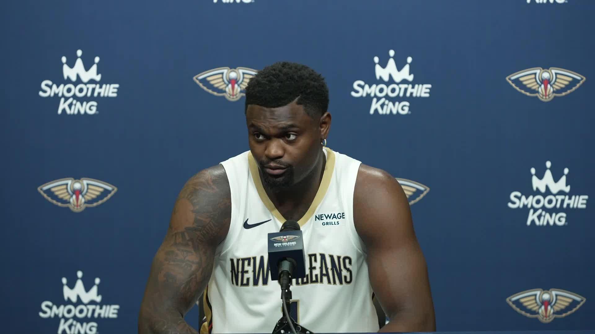 Zion Williamson: 'Greatness is every day'