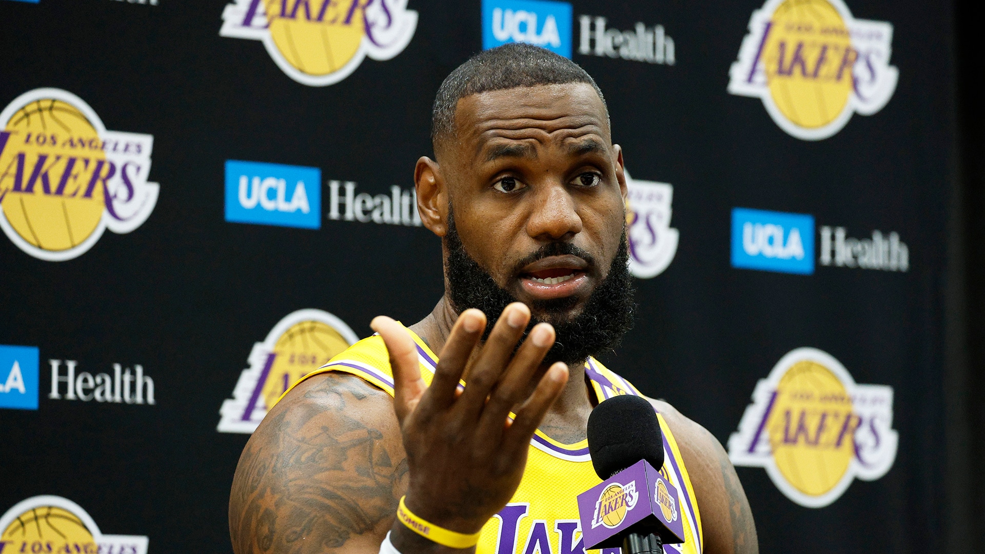 LeBron James not thinking about retirement as 23rd NBA season begins
