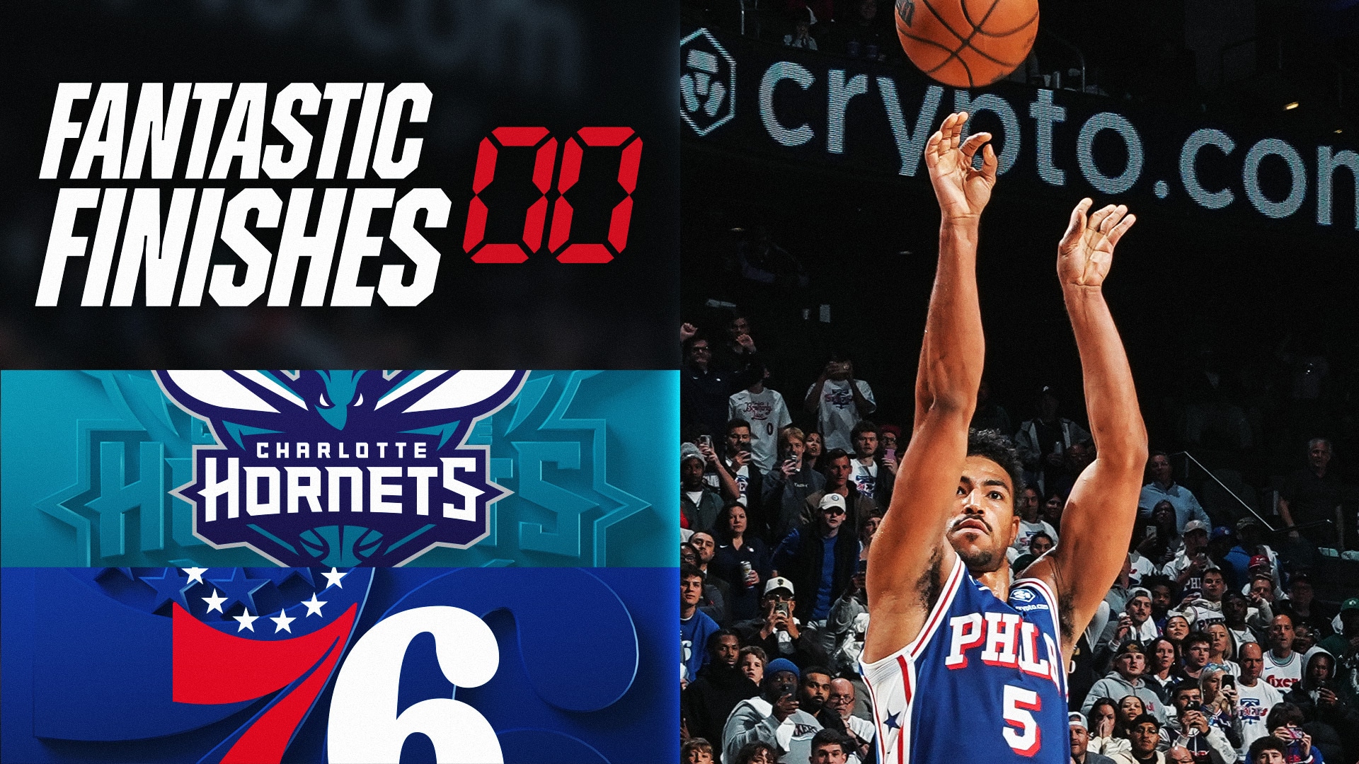 Hornets vs. 76ers goes down to the wire in Philly