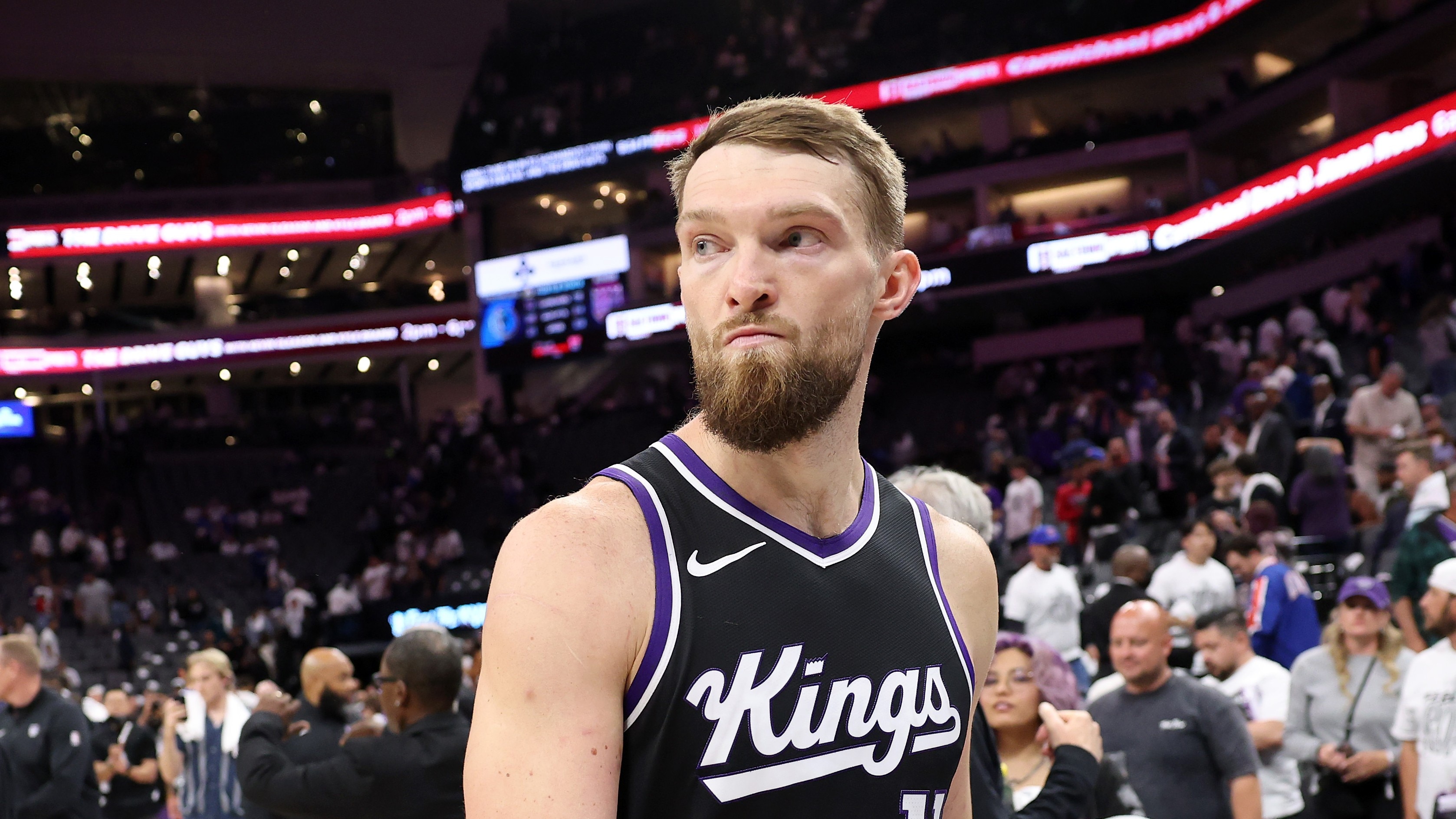 Kings' Domantas Sabonis to miss start of season with hamstring injury