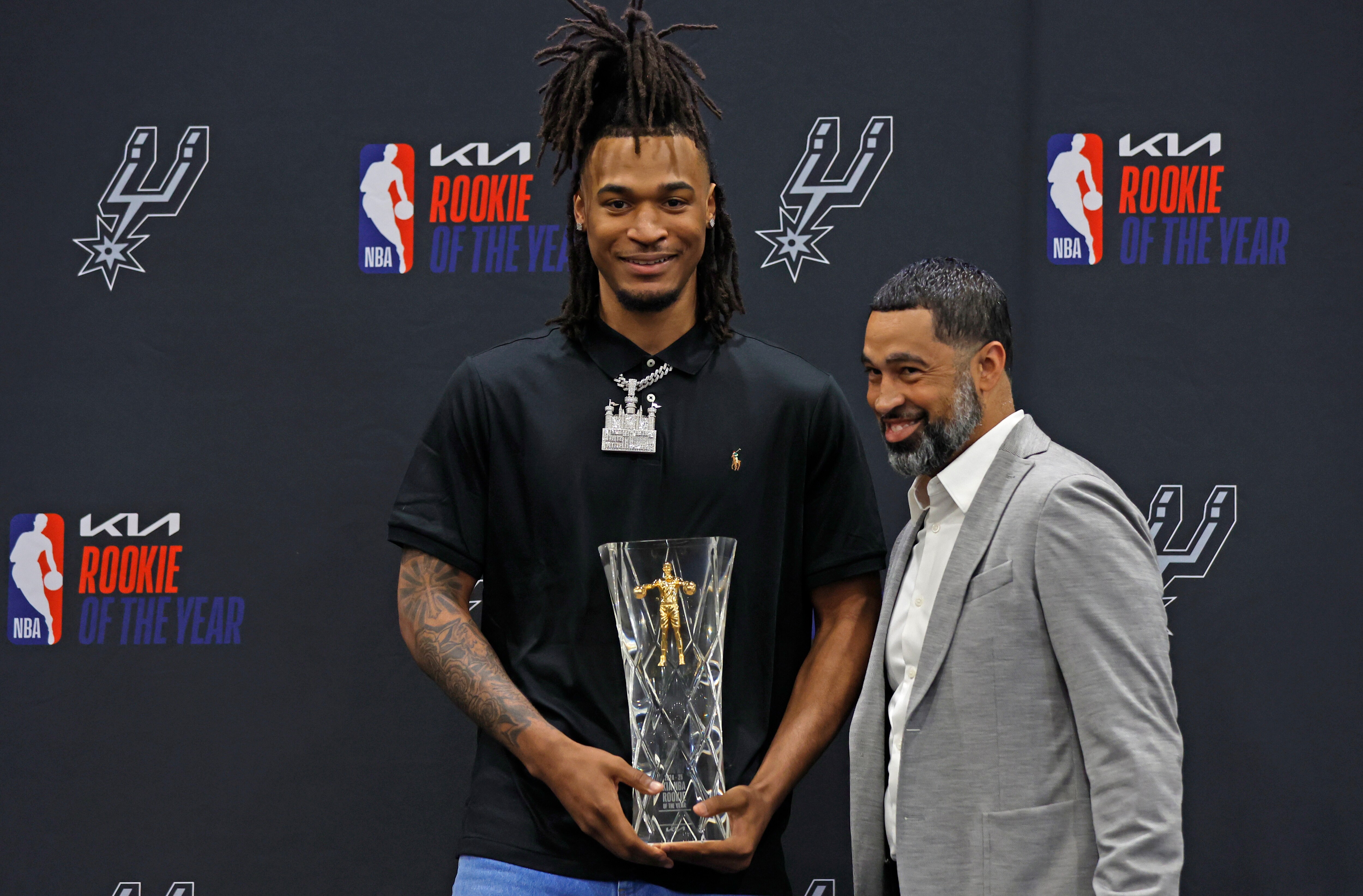Kia NBA Rookie Of The Year For 2025 Stephon Castle NBA Kia NBA Rookie Of The Year For 2025 Stephon Castle NBA