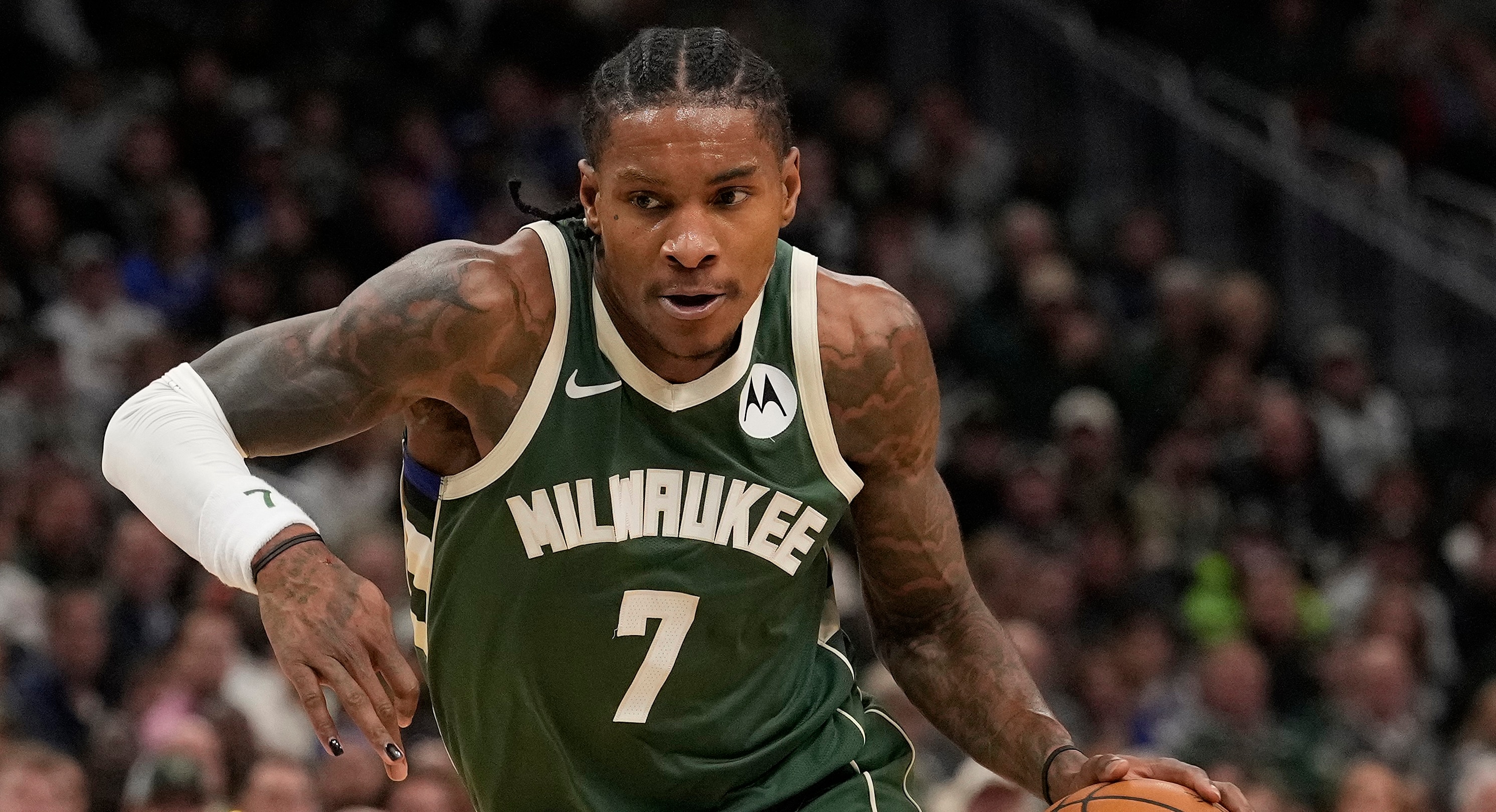 Kevin Porter Jr. won’t play in Bucks’ two-game road trip after spraining his ankle in season opener