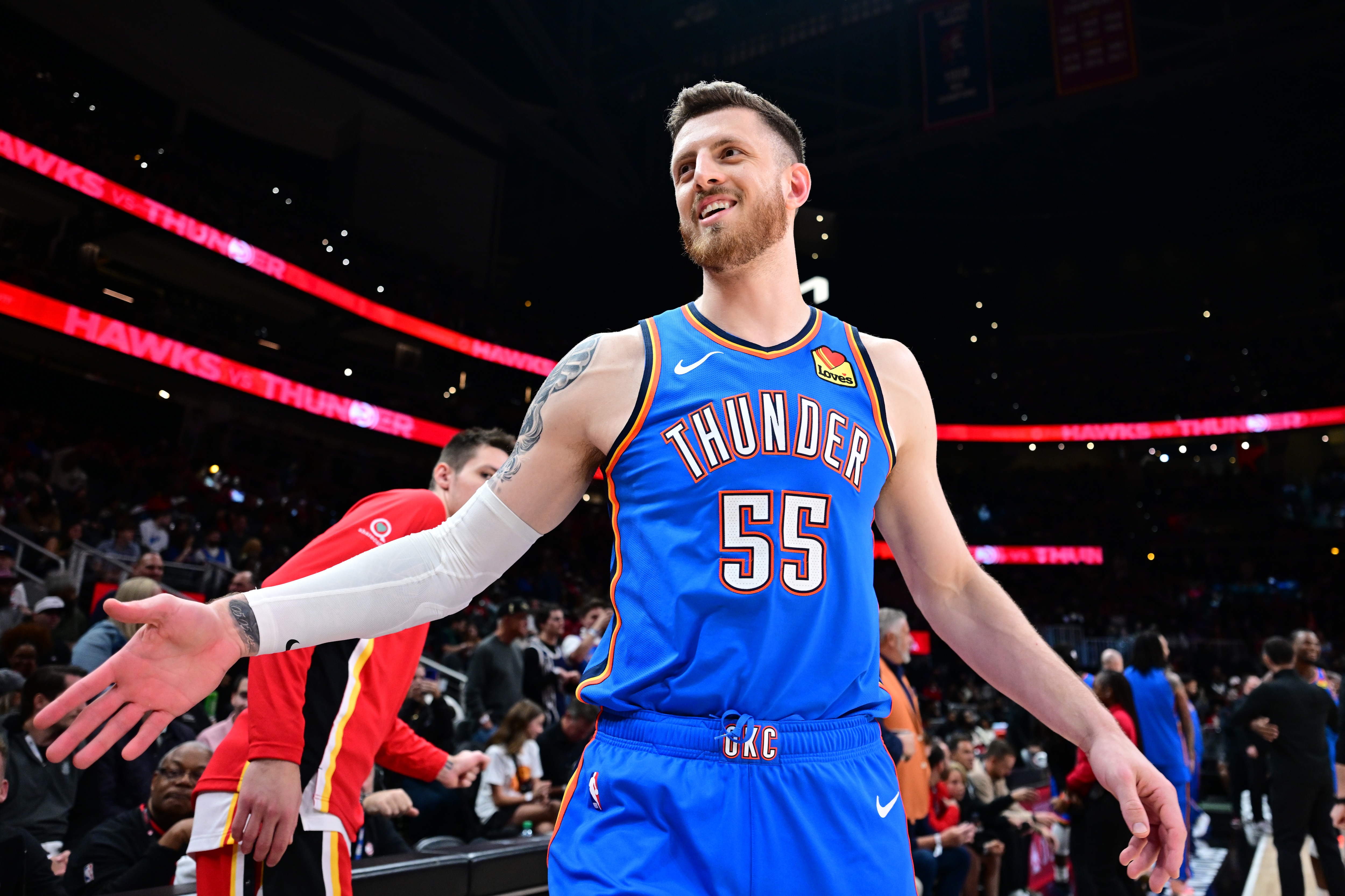 Thunder's Isaiah Hartenstein wins Bob Lanier Community Assist Award offseason winner