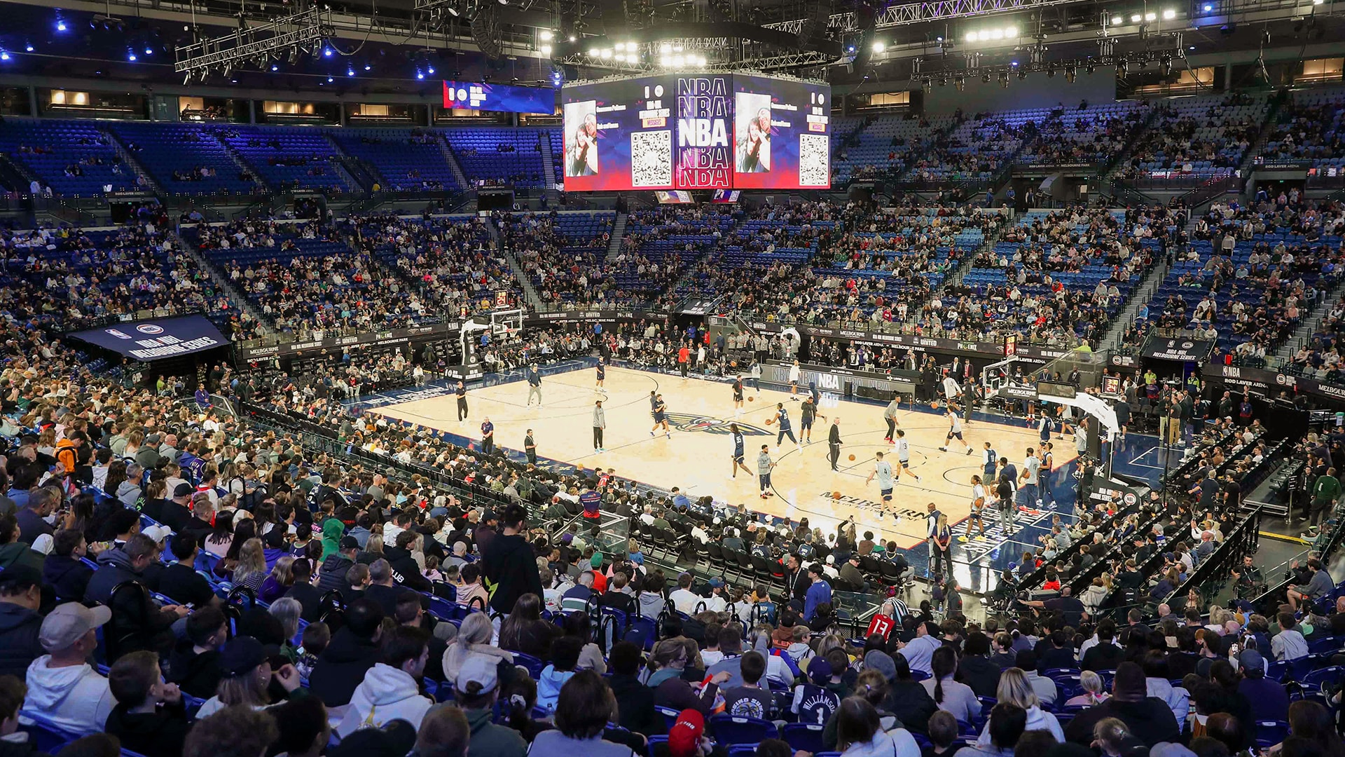 LIVE ON NBA TV: Pelicans tip off 1st game in Melbourne