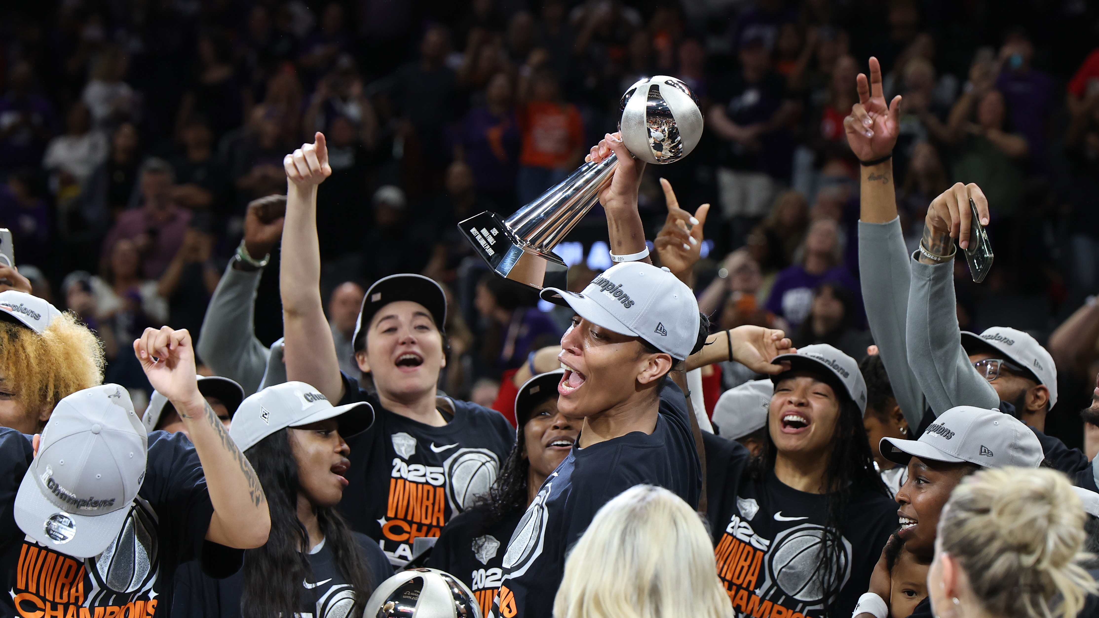 Aces hold off Mercury for 3rd title in last 4 seasons