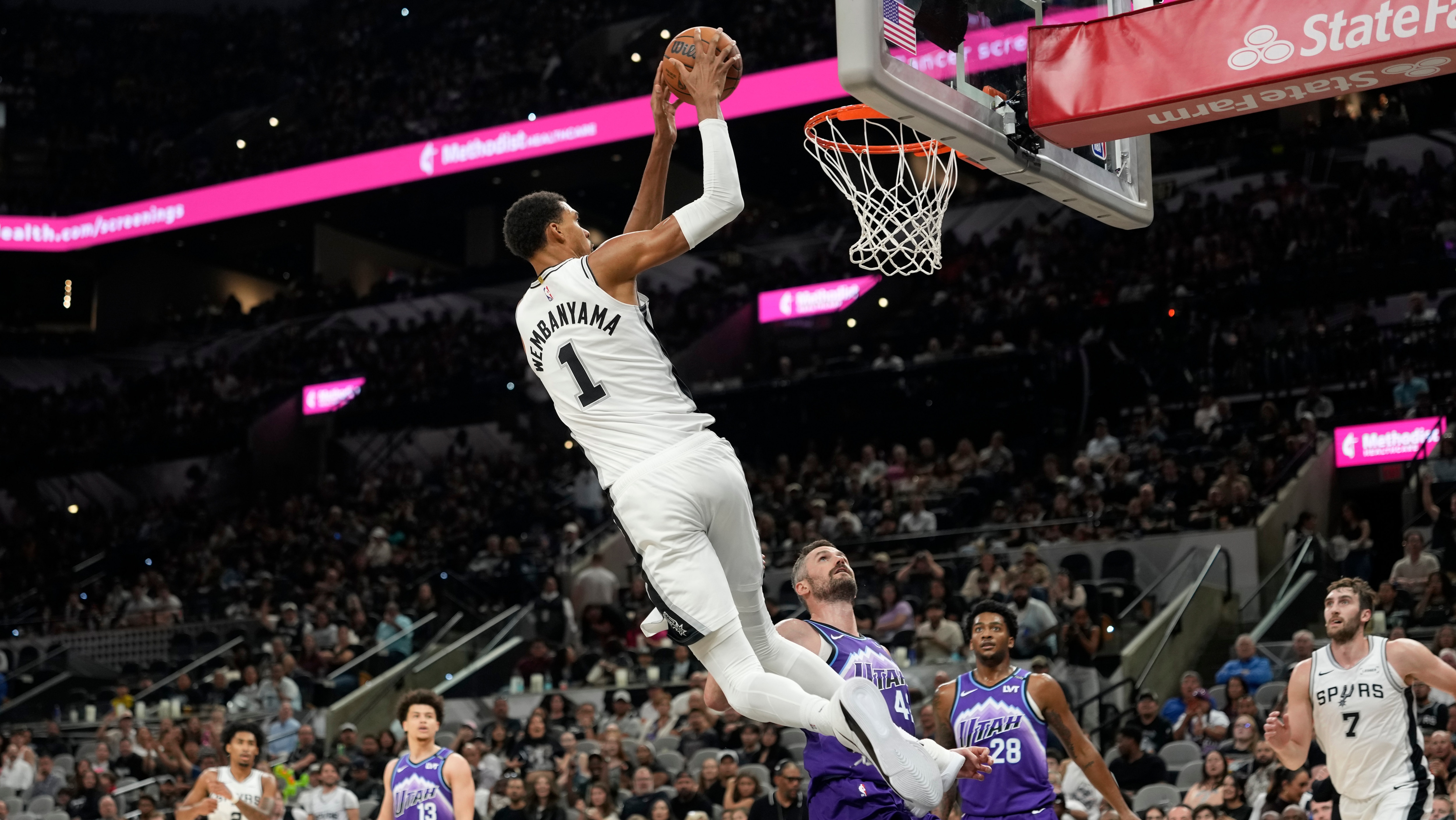 San antonio spurs vs utah jazz match player stats