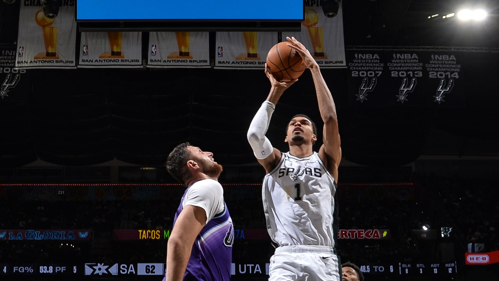 Wembanyama drops 22 to help Spurs knock off Jazz