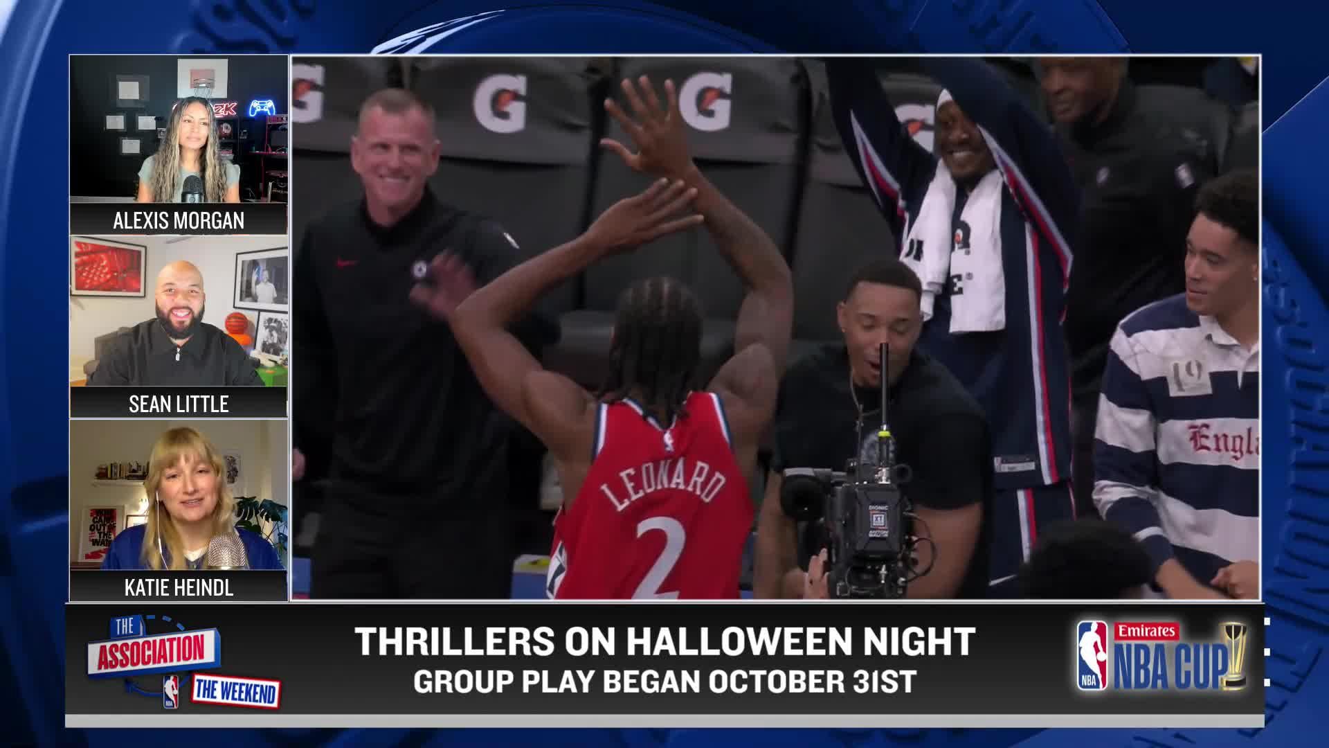 Emirates NBA Cup opening night delivers thrillers