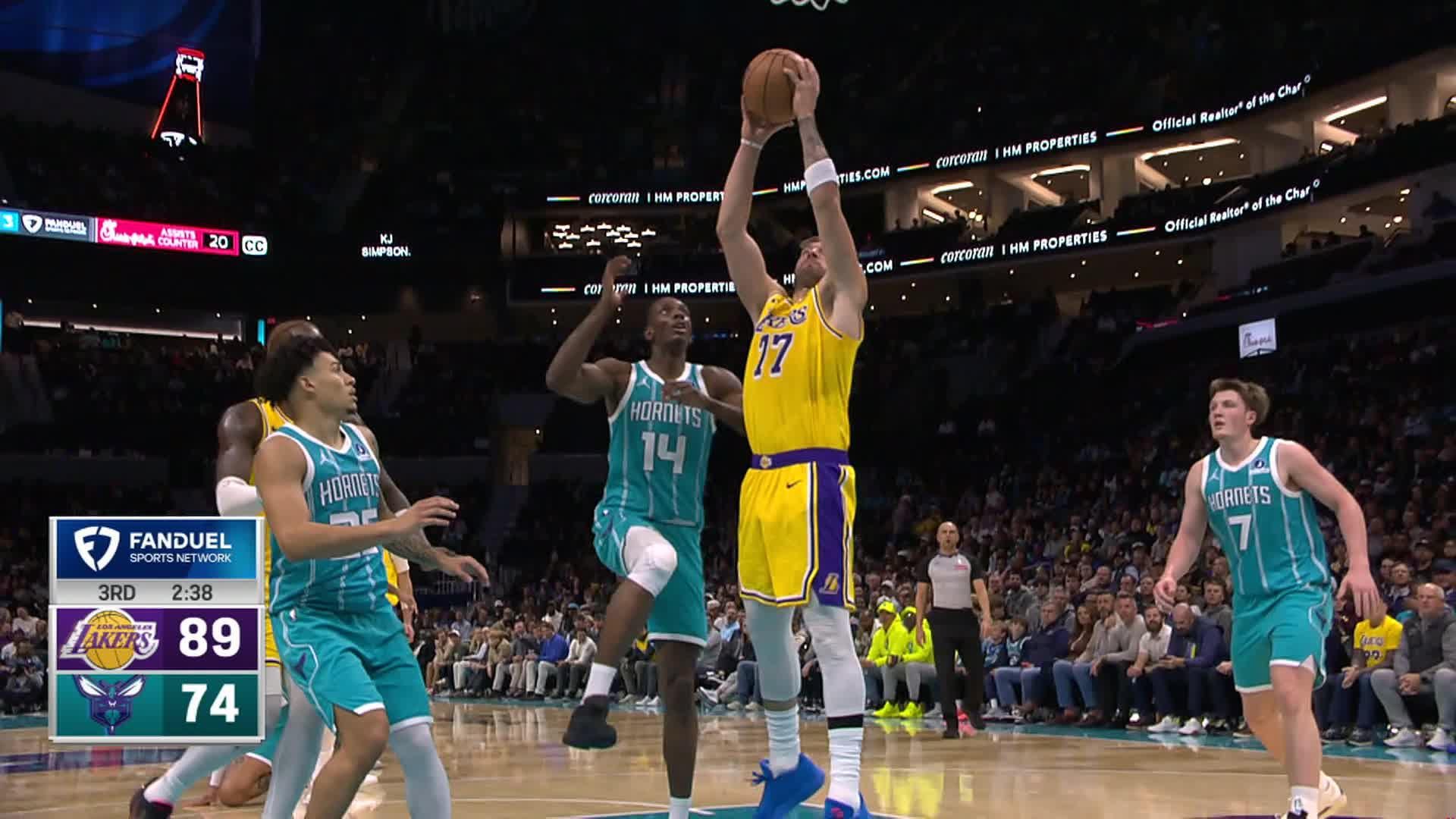 Los Angeles Lakers vs Charlotte Hornets Nov 10, 2025 Game Summary