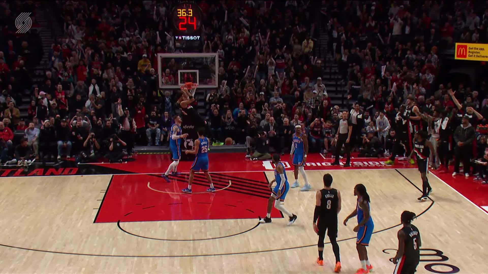 Oklahoma City Thunder vs Portland Trail Blazers Nov 5, 2025 Game