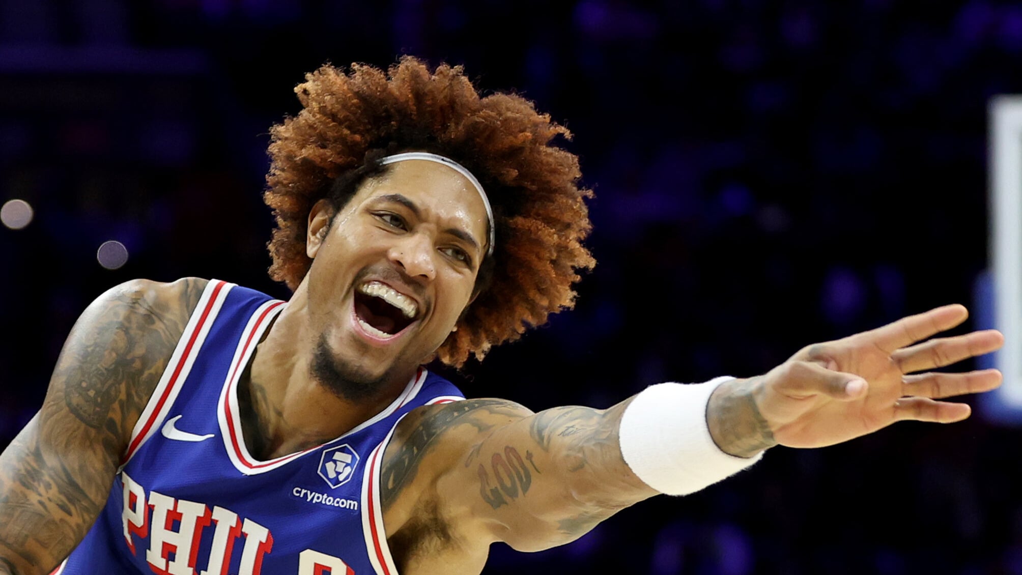 76ers' Kelly Oubre Jr. out with knee injury, will be reevaluated in two weeks