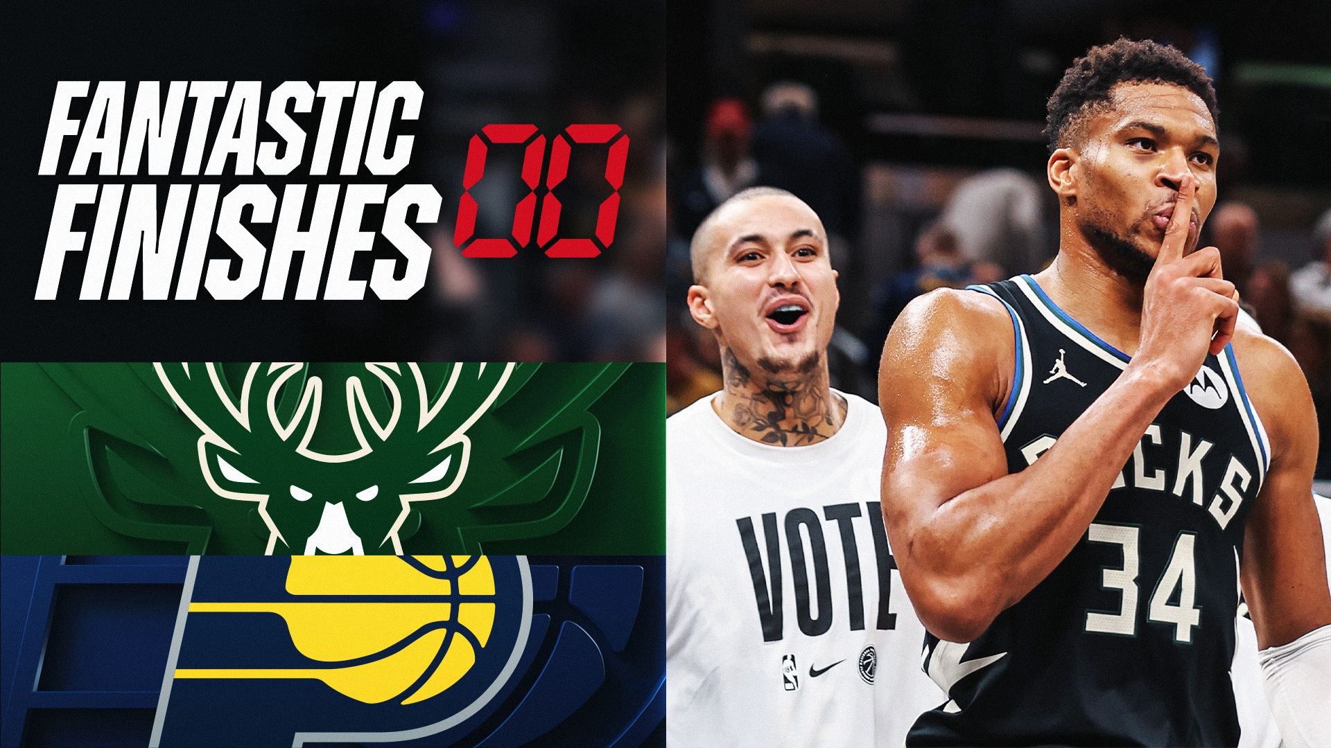 Fantastic Finish: Giannis Antetokounmpo stuns Pacers at the buzzer