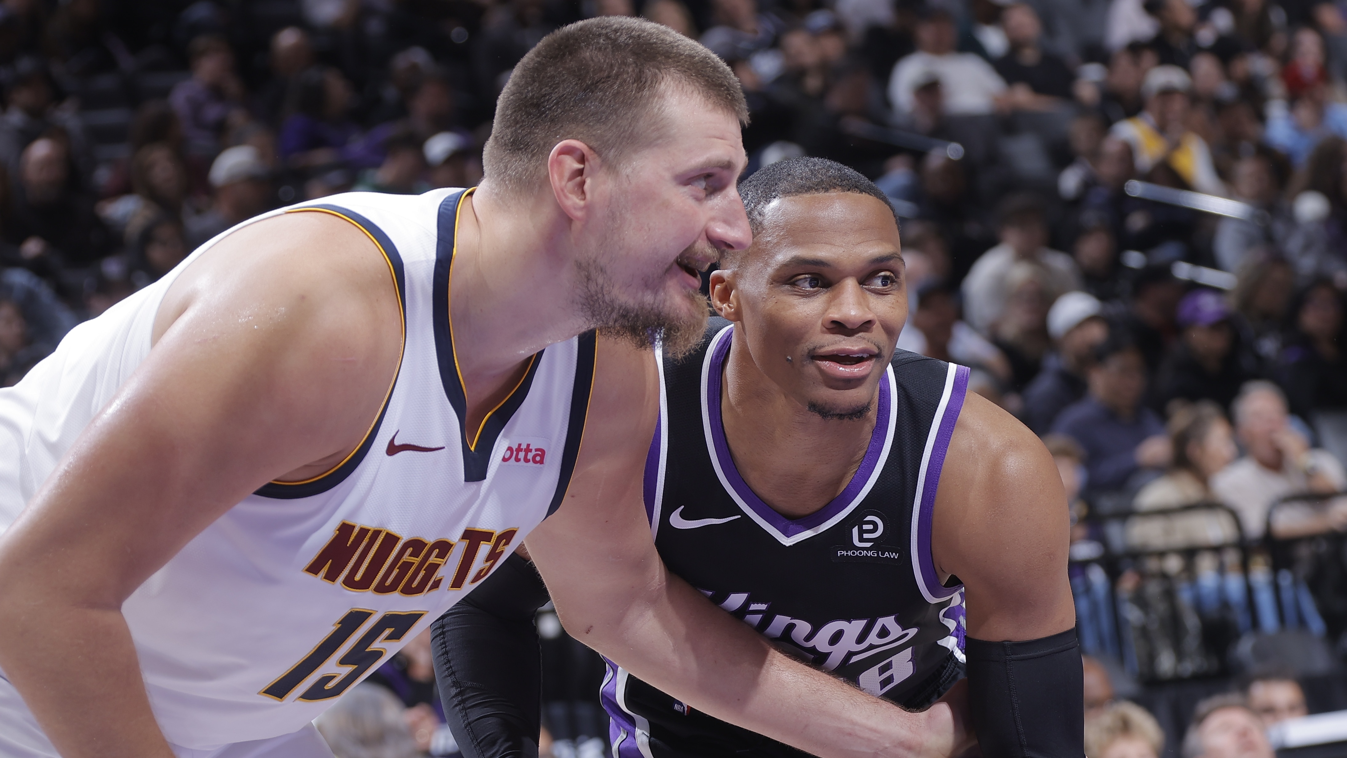 Nikola Jokić and Russell Westbrook