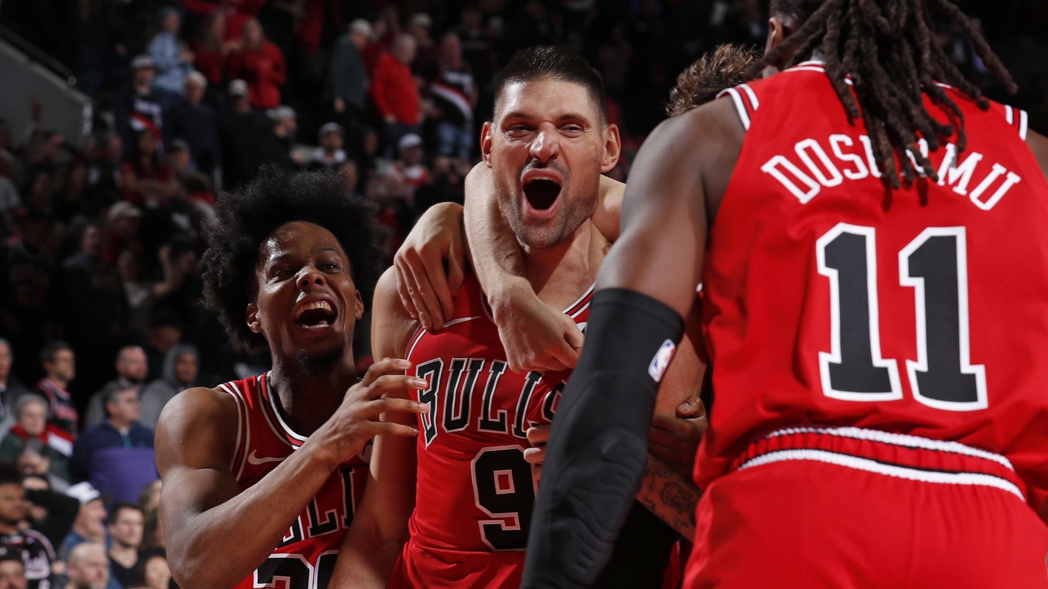 Top moments from a 9-game night in the NBA, capped by the Cardiac Bulls