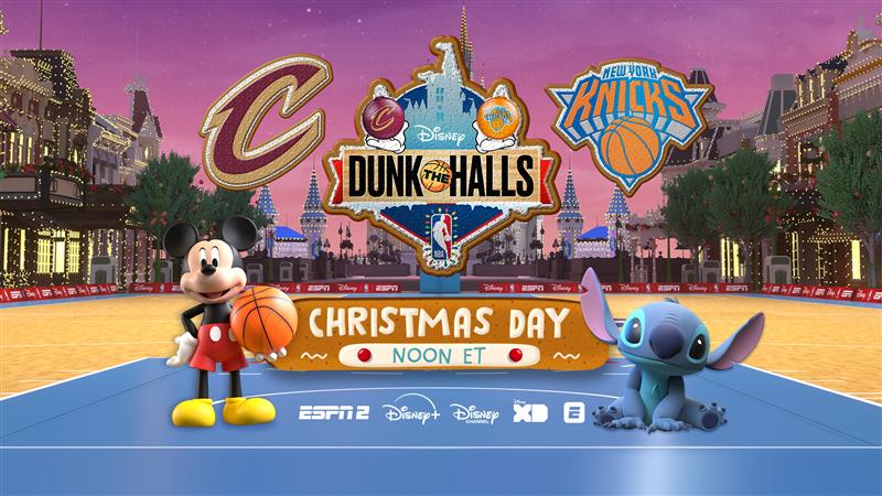 Dunk the Halls returns for Cavs-Knicks on Christmas Day