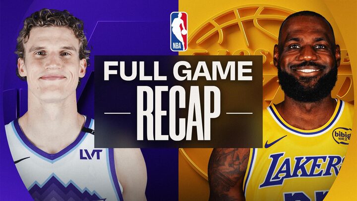 Game Recap: Lakers 140, Jazz 126