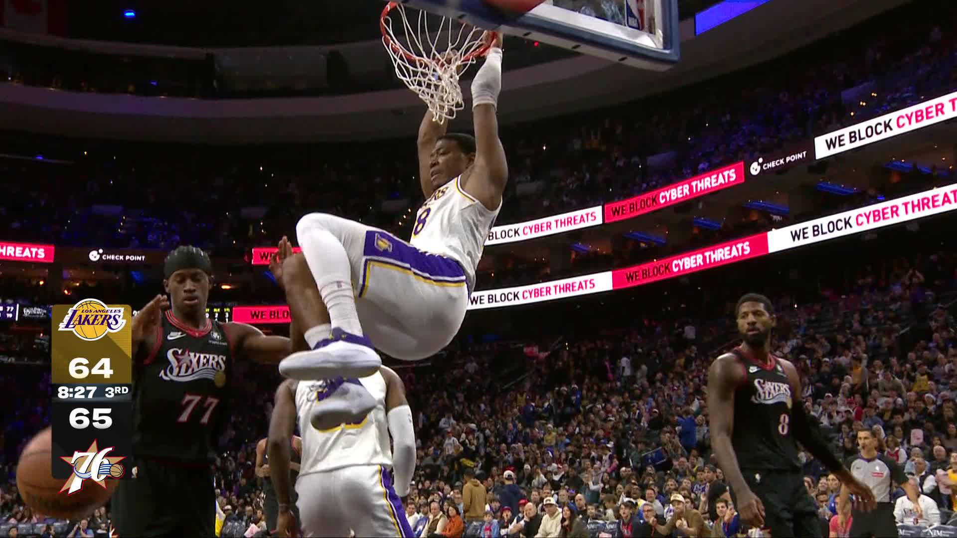 Philadelphia 76ers vs. Los Angeles Lakers - 2nd Half Highlights