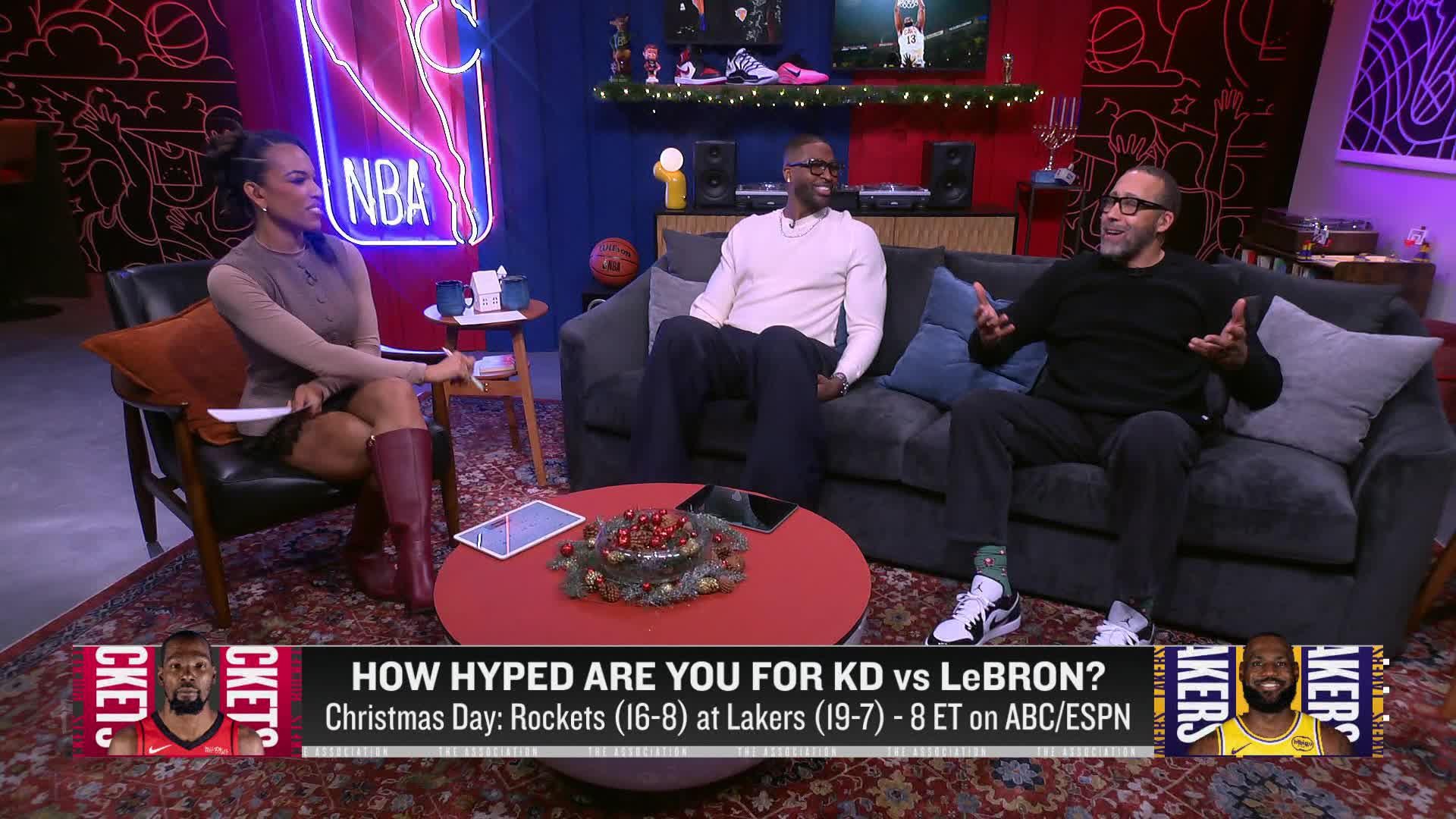 The Association - KD vs LeBron James Christmas Day preview
