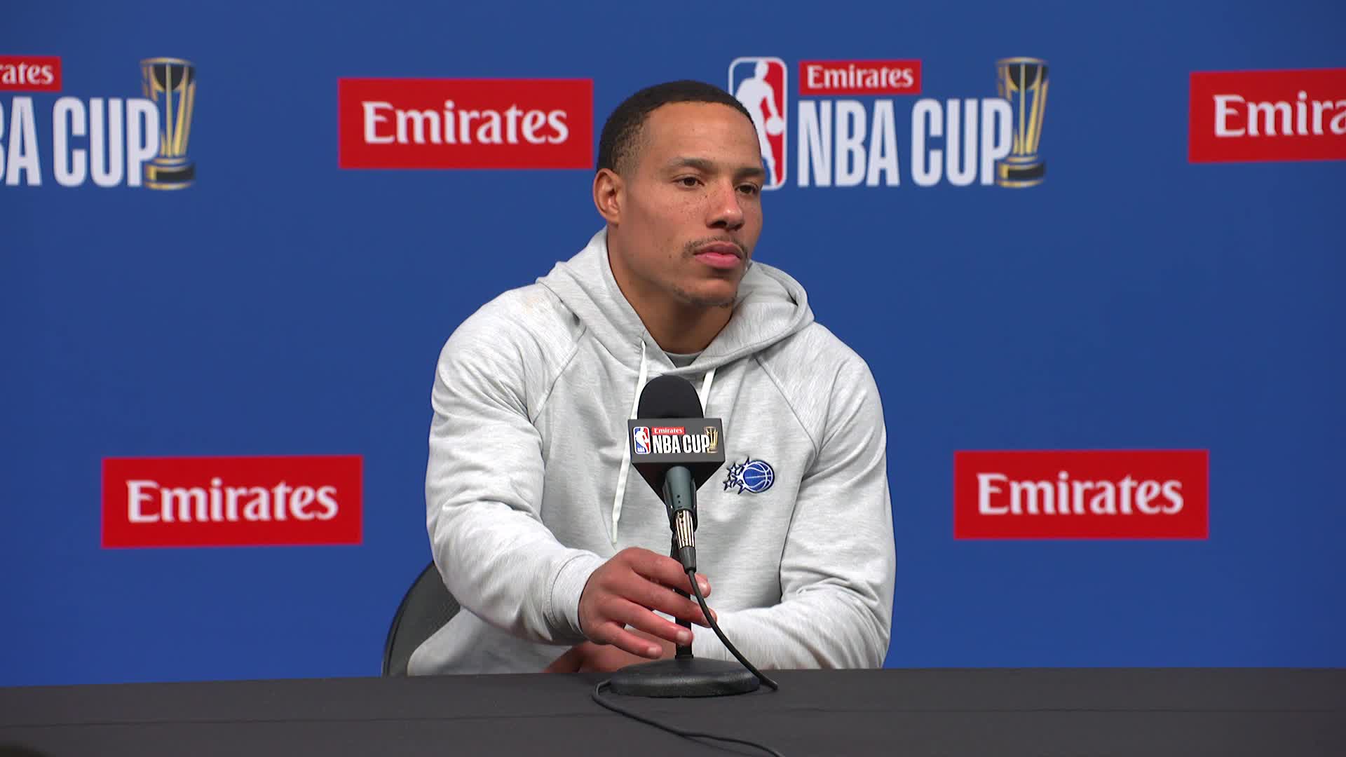 Emirates NBA Cup Semifinals: Desmond Bane Media Day Availability