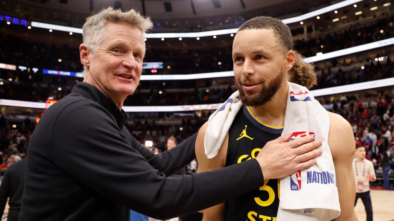 The Athletic: Steve Kerr expresses gratitude for Steph Curry, highly ...