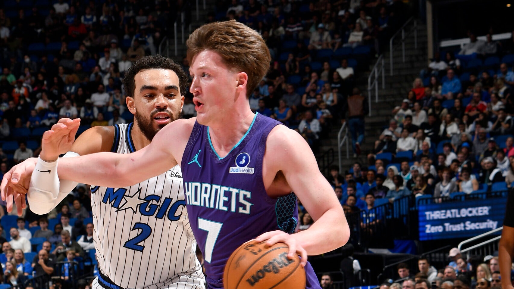 Kon Knueppel suffers right ankle injury and exits early vs. Magic