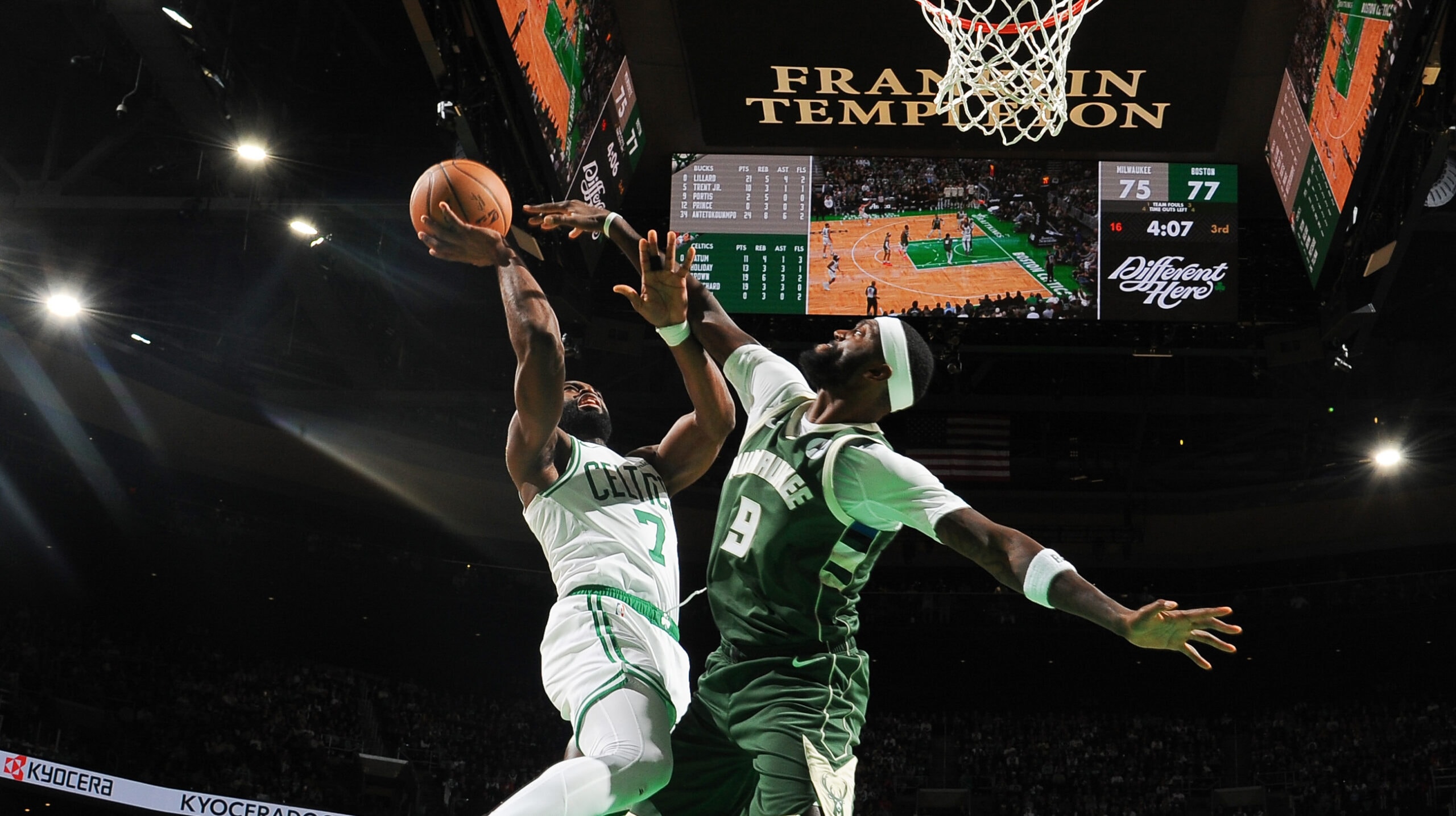 Looking to push win streak to 6Celtics battle Bucks