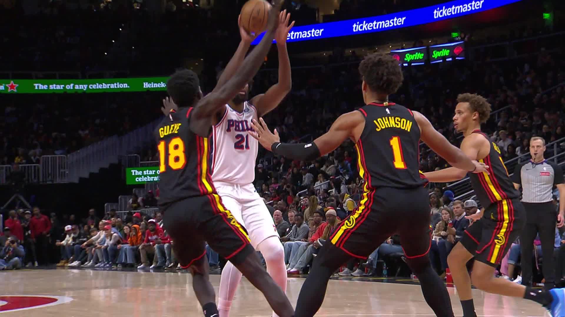 Atlanta Hawks vs. Philadelphia 76ers - 2nd Half Highlights