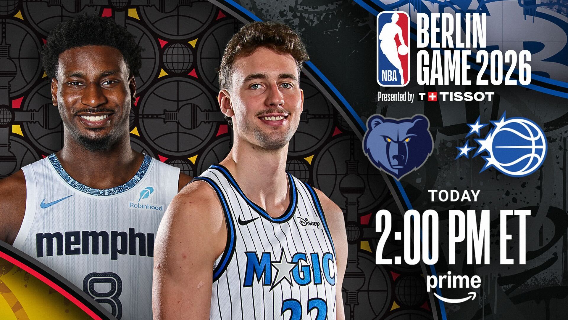 Starting 5: The NBA Berlin Game 2026 is here