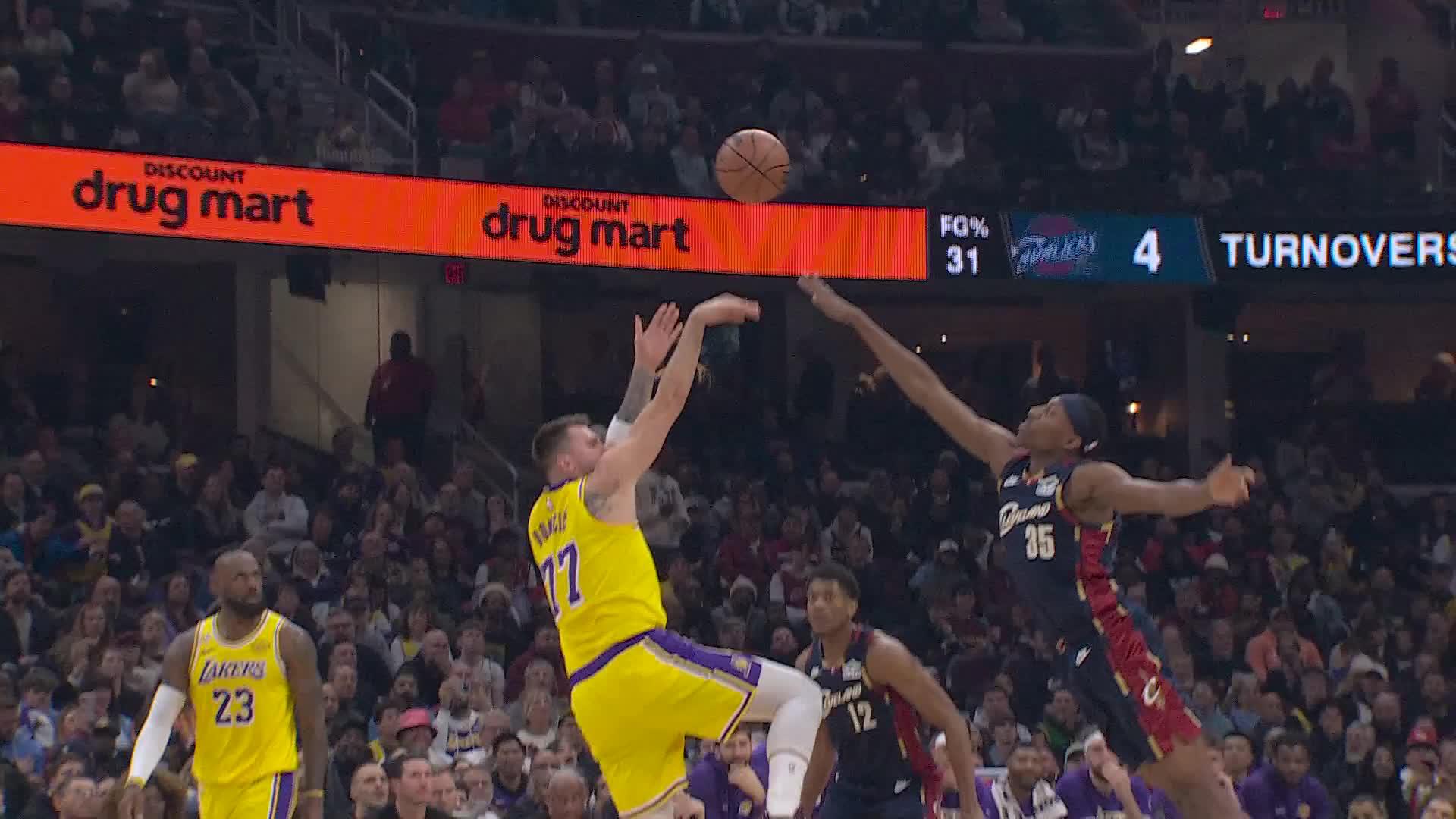 nba lakers vs cleveland