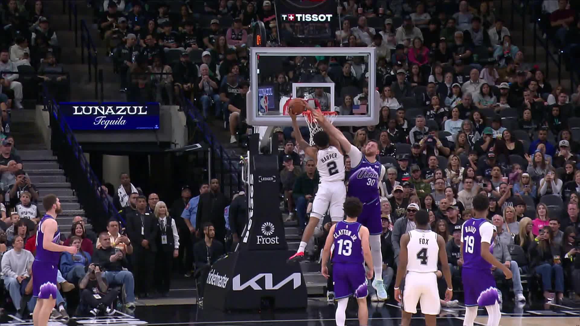 Dylan Harper with the dunk | NBA.com