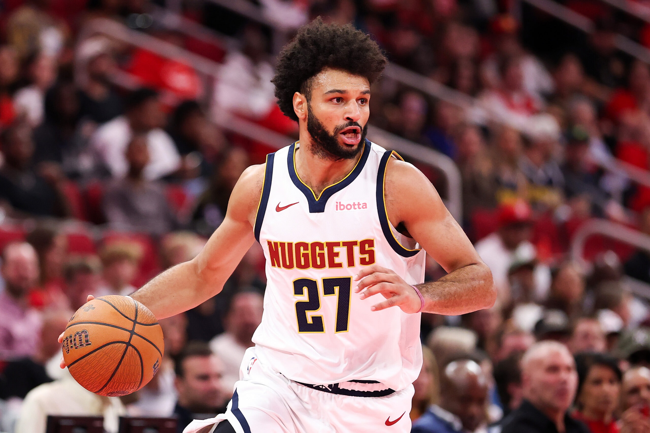 The Athletic: Jamal Murray is walking tall as the Nuggets' last starter still standing