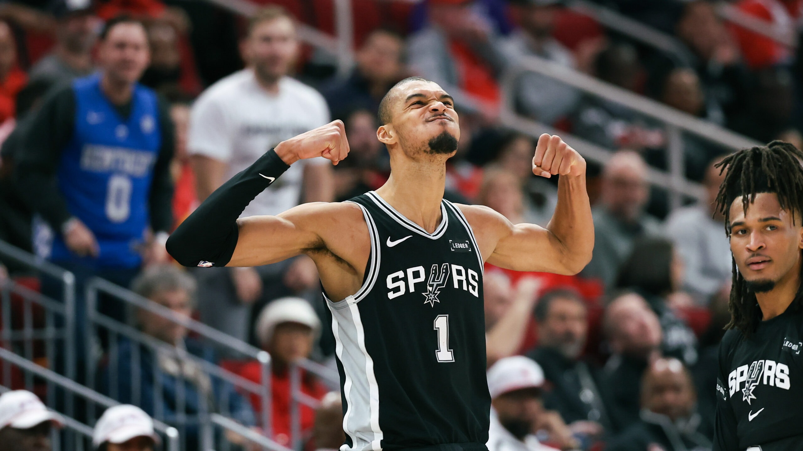 Wembanyama muscles up, keys Spurs' 16-point comeback