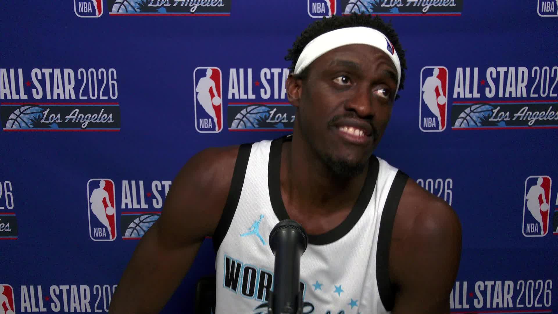 Pascal Siakam NBA All-Star Postgame Media Availability