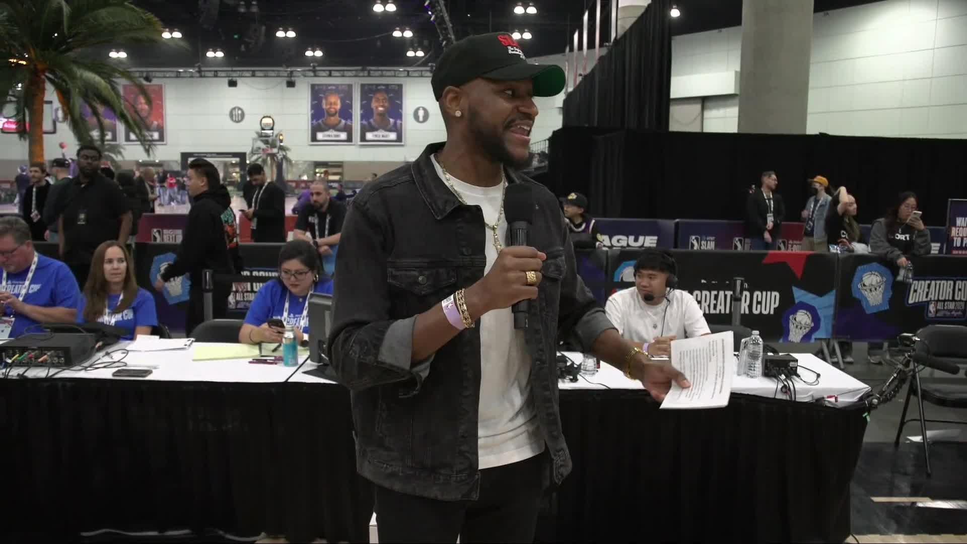 Robert Horry Interview at PlayStation NBA Creator Cup