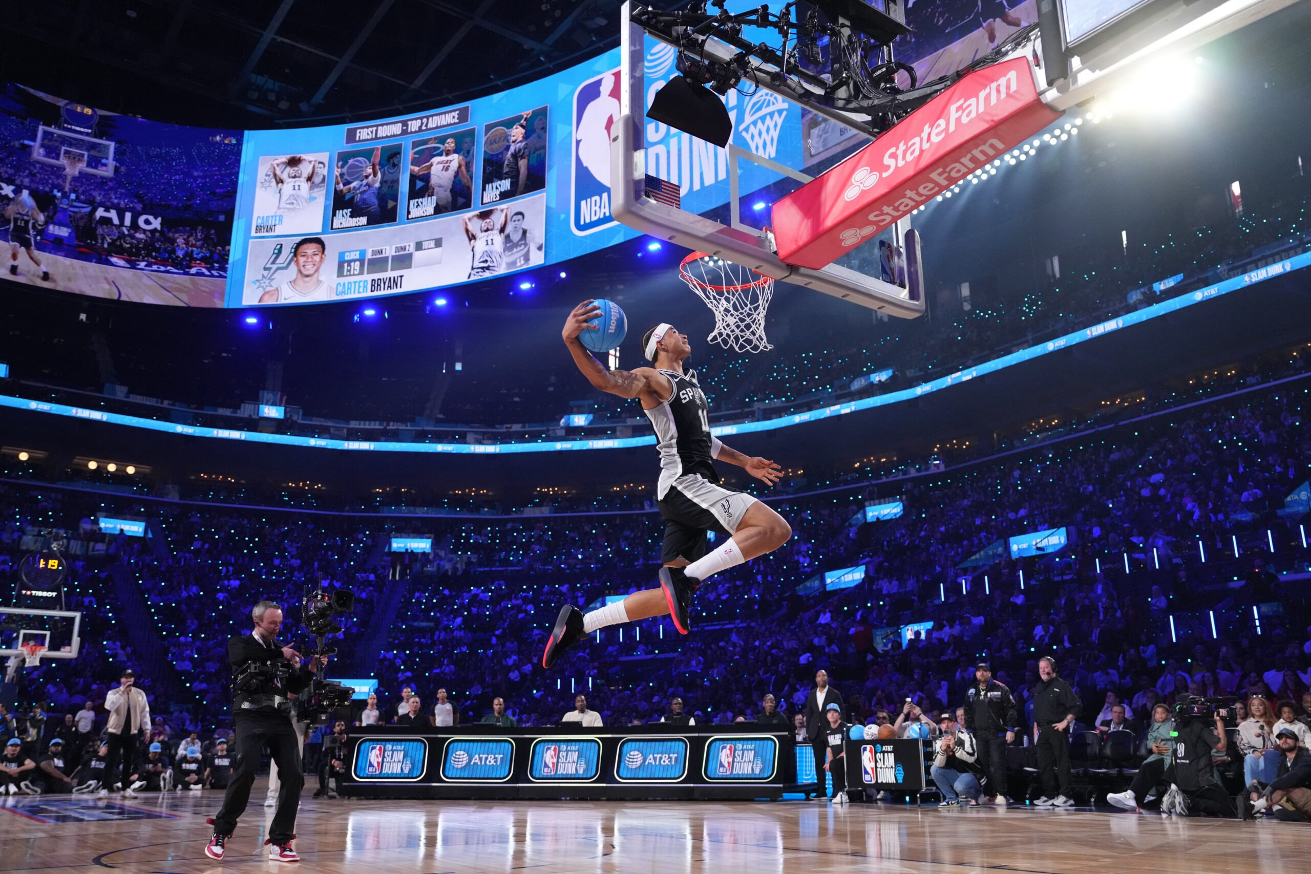 AT&T Slam Dunk: Carter Bryant's second dunk