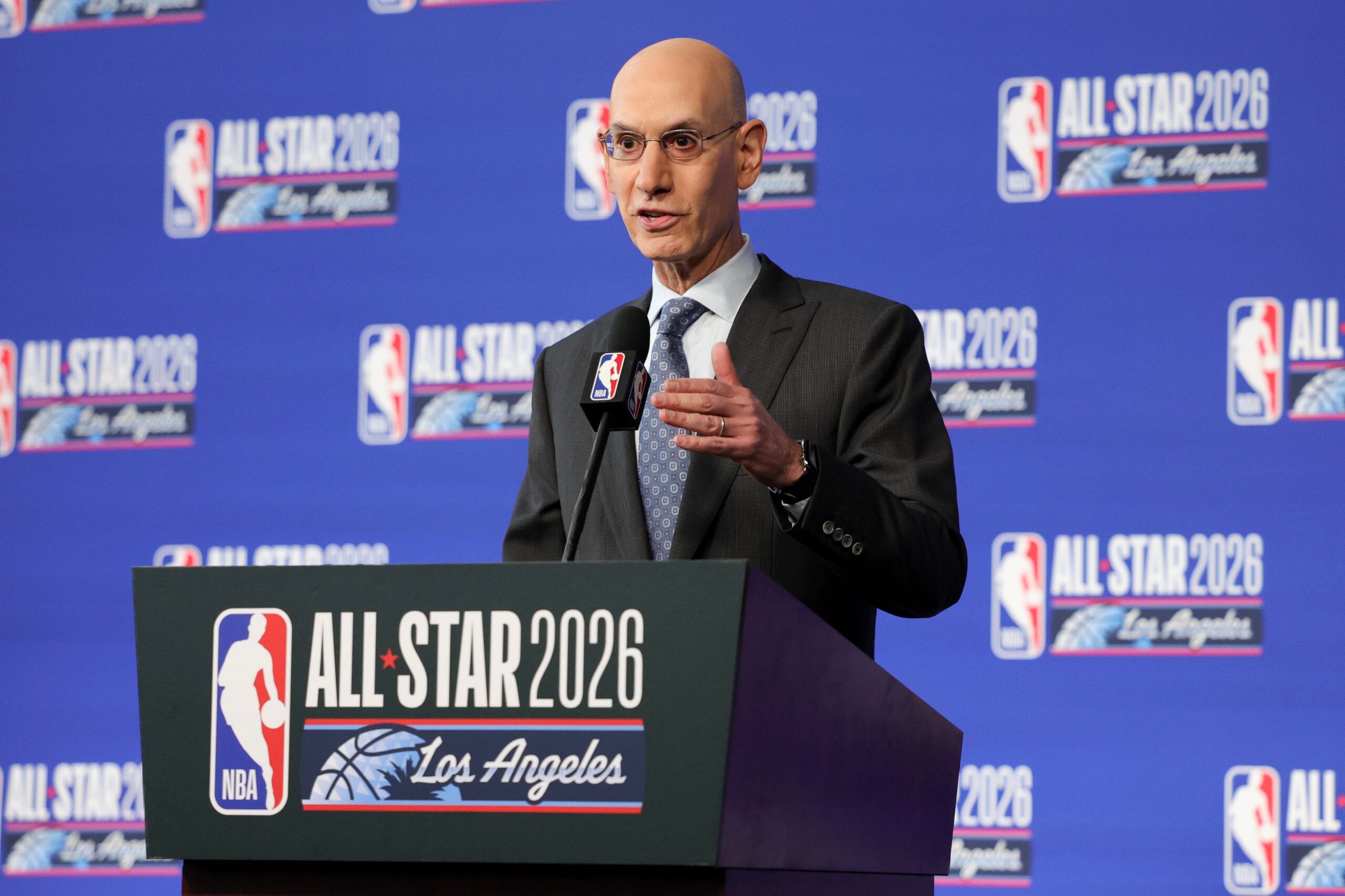 NBA All-Star Media Availability Adam Silver