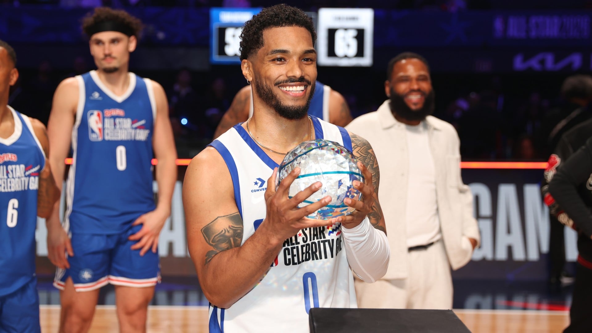 Back-to-back MVP Rome Flynn leads Team Giannis in 2026 Ruffles NBA All-Star Celebrity Game