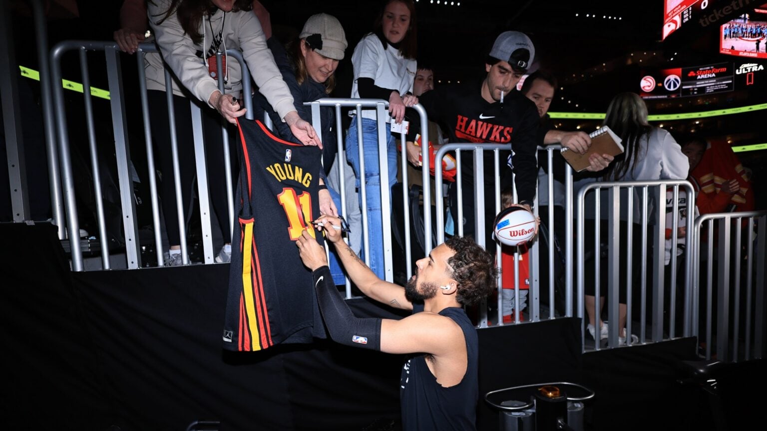 Former Hawk Trae Young Returns To Atlanta For First Time 