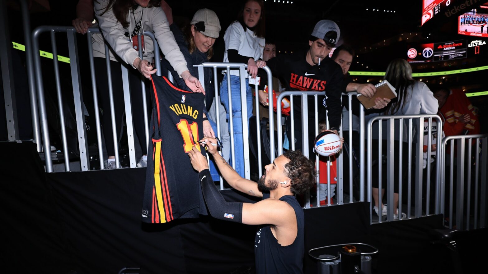 Former Hawk Trae Young Returns To Atlanta For First Time 
