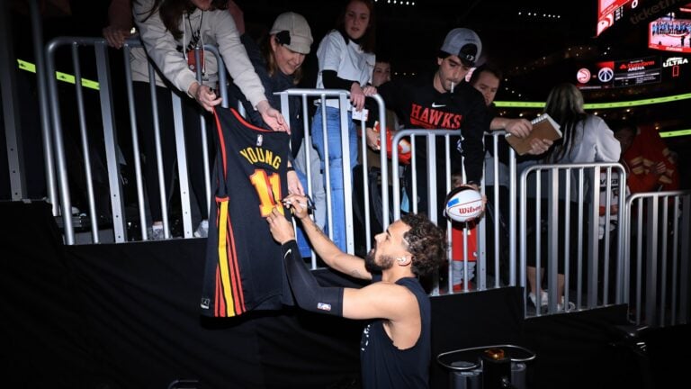 Former Hawk Trae Young Returns To Atlanta For First Time 
