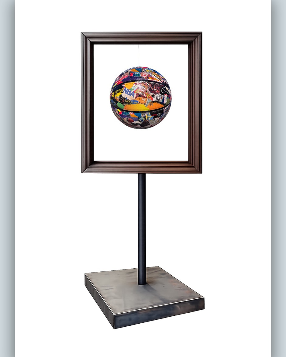 2026 NBA All-Star Art Garden artist profile: Mr. Collage