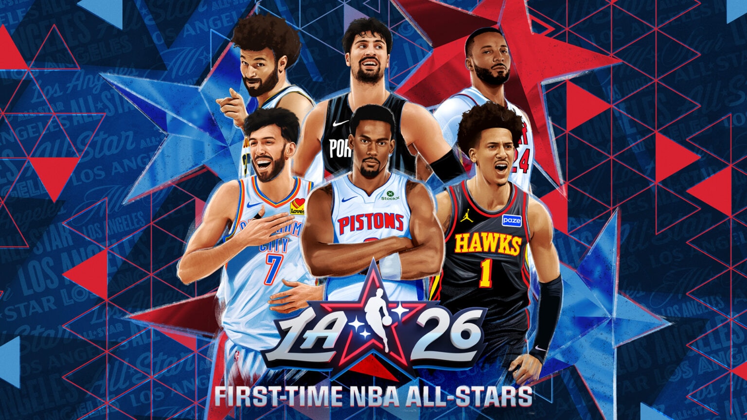 Six first-time All-Stars include rising stars, veterans and history ...